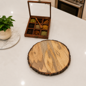 Round Wooden Chopping Board