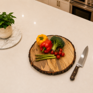 Round Wooden Chopping Board
